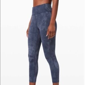 Lululemon Invigorate High-Rise Crop 23" Diamond Dye SZ 2